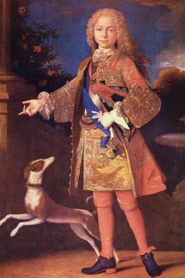 Jean Ranc Portrait of Ferdinand of Bourbon as a child oil painting picture